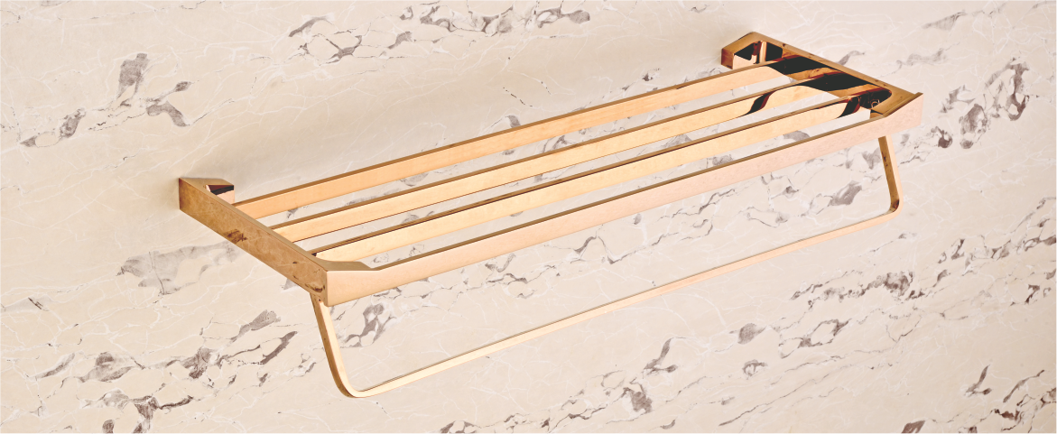 Towel Rack by Decor Brass Bath Masini